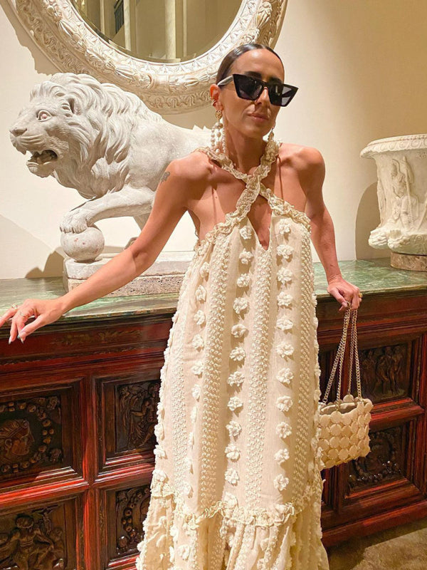 Fashion Halter Dress - A&S All things Glam Boutique
