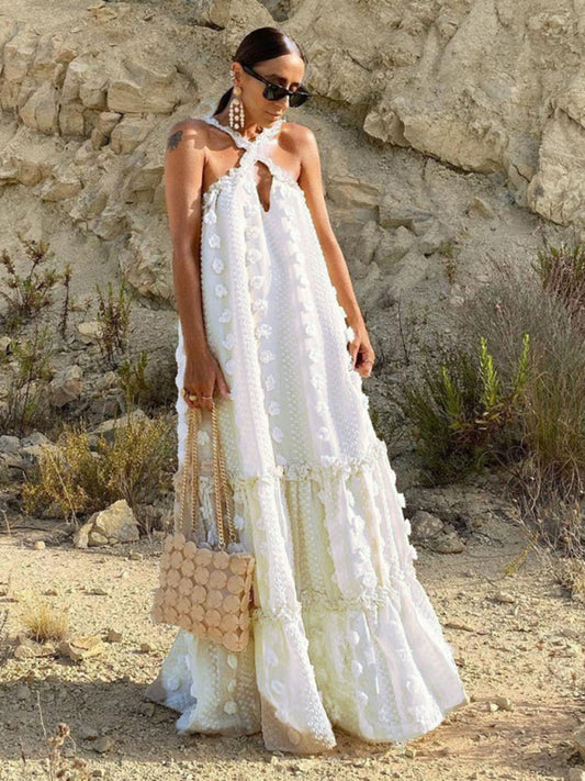 Fashion Halter Dress - A&S All things Glam Boutique