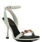 DAENERYS Mid Heeled Sandals - A&S All things Glam Boutique