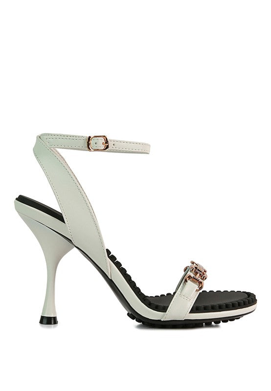 DAENERYS Mid Heeled Sandals - A&S All things Glam Boutique