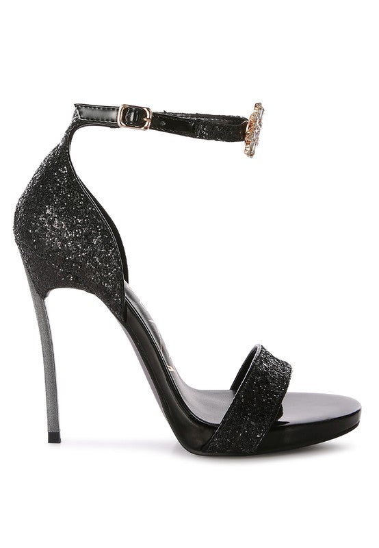 Straight Fire High Heel Glitter Stilettos - A&S All things Glam Boutique