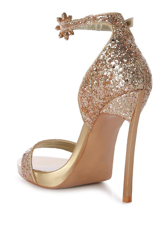 Straight Fire High Heel Glitter Stilettos - A&S All things Glam Boutique