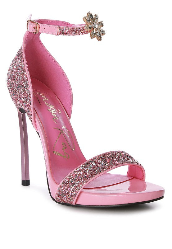 Straight Fire High Heel Glitter Stilettos - A&S All things Glam Boutique