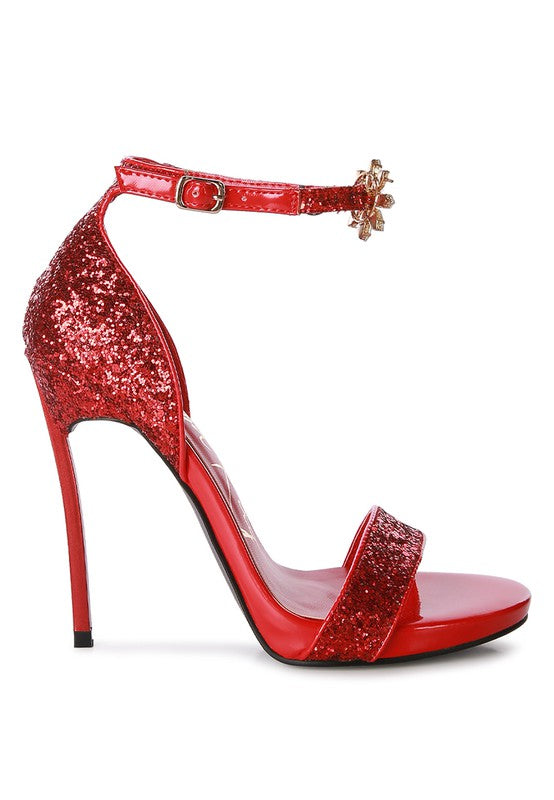 Straight Fire High Heel Glitter Stilettos - A&S All things Glam Boutique