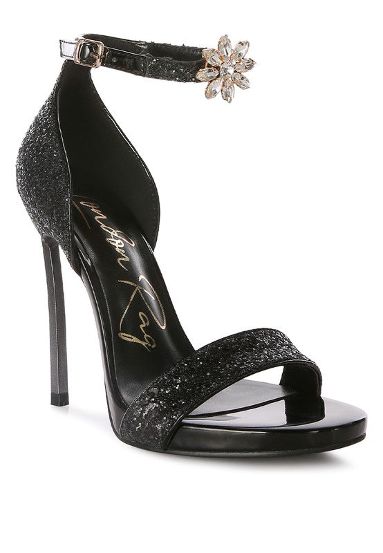 Straight Fire High Heel Glitter Stilettos - A&S All things Glam Boutique