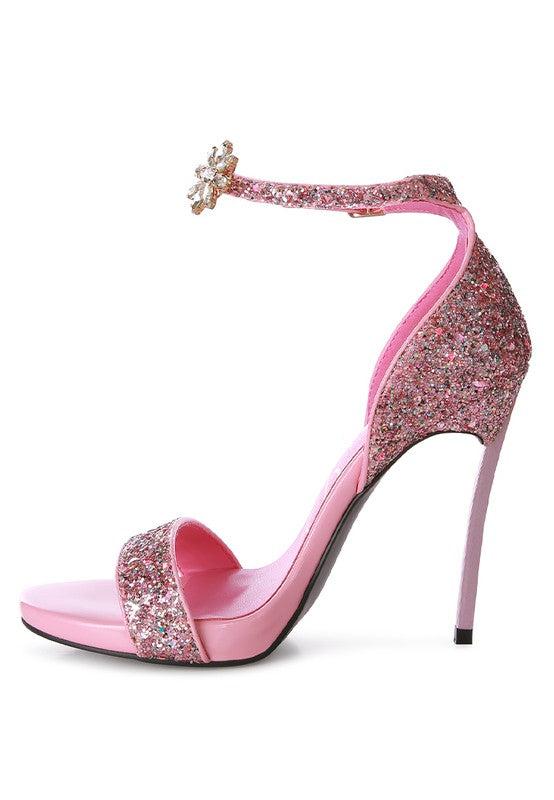 Straight Fire High Heel Glitter Stilettos - A&S All things Glam Boutique