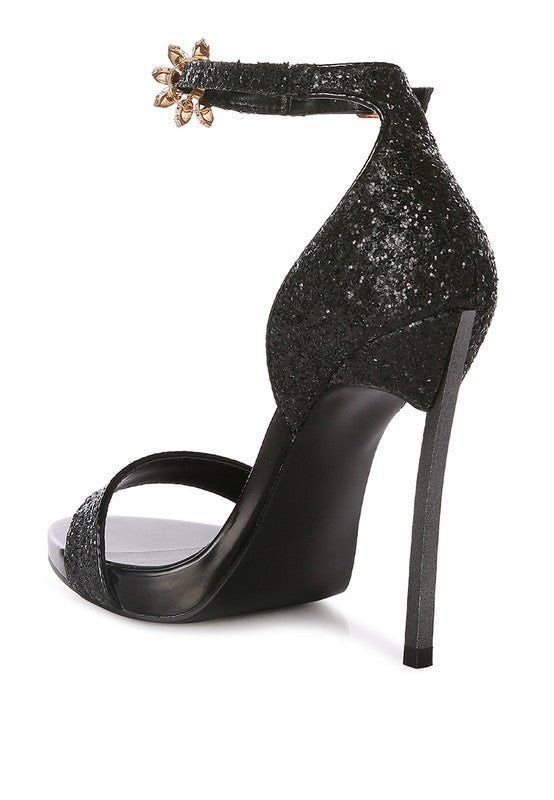 Straight Fire High Heel Glitter Stilettos - A&S All things Glam Boutique