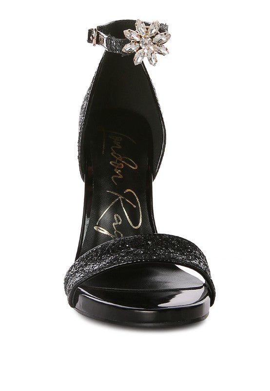 Straight Fire High Heel Glitter Stilettos - A&S All things Glam Boutique