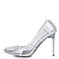 Diamante Clear High Heel Cage Pumps - A&S All things Glam Boutique