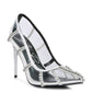 Diamante Clear High Heel Cage Pumps - A&S All things Glam Boutique