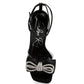 Etherium Bow With Heeled Sandals - A&S All things Glam Boutique