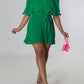 Women's Off-Shoulder Ruffled Rompers