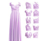 Bridesmaid Dress,  Multi-Way  Twist Wrap Dress