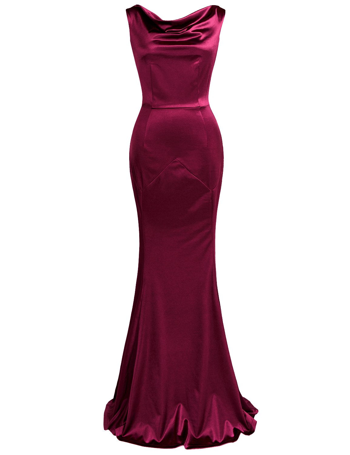 Elegant Mermaid Sleeveless Gowns Formal Evening Dress