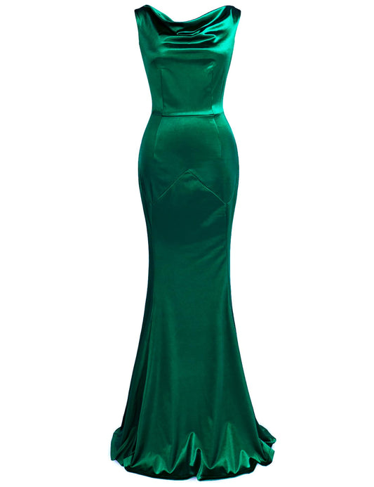 Elegant Mermaid Sleeveless Gowns Formal Evening Dress