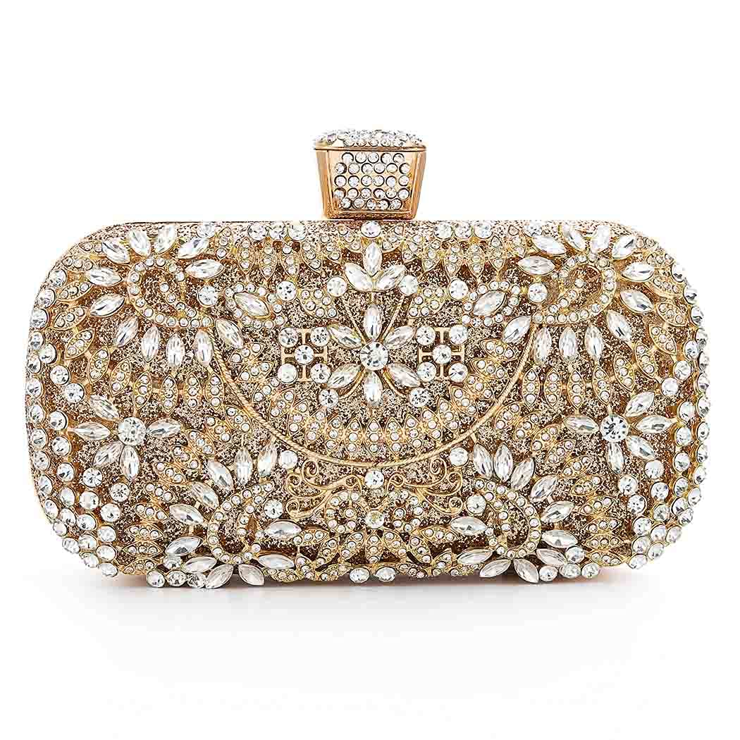 Crystal Evening Rhinestone Clutch Bag