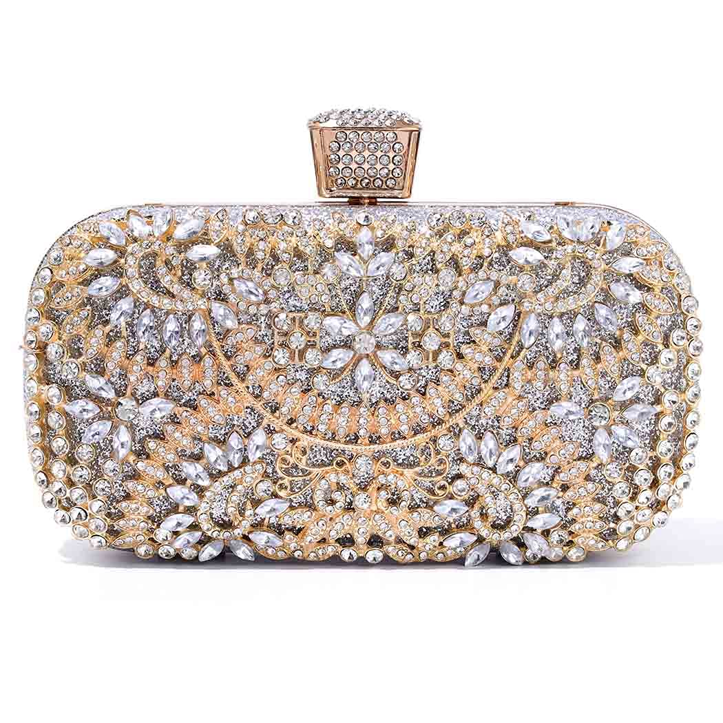 Crystal Evening Rhinestone Clutch Bag