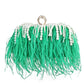 Feather Evening Clutch Vintage Banquet Handbag