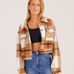 Plaid Cardigan Shirt - A&S All things Glam Boutique