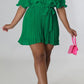 Women's Off-Shoulder Ruffled Rompers