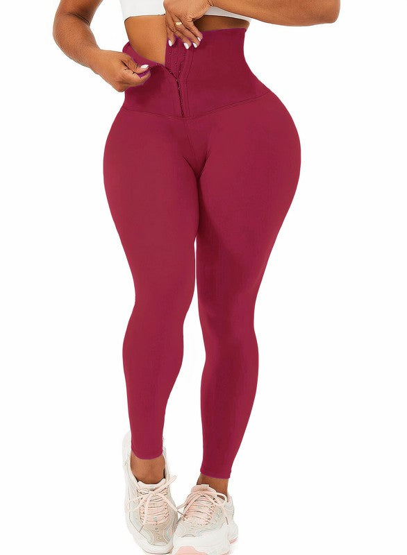 Corset Waist Buttery Soft leggings Body Shaper - A&S All things Glam Boutique