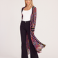 Knitted Fringed Long Cardigan - A&S All things Glam Boutique