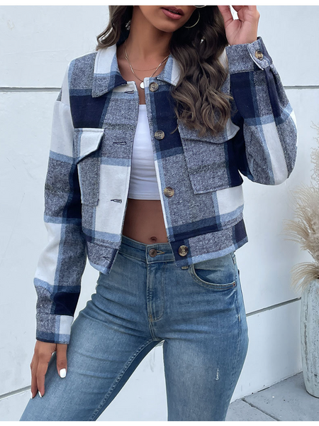 Plaid Cardigan Shirt - A&S All things Glam Boutique