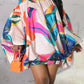 Off-The-Shoulder Print Batwing Dress HWFUCLBDKB A&S All things Glam Boutique