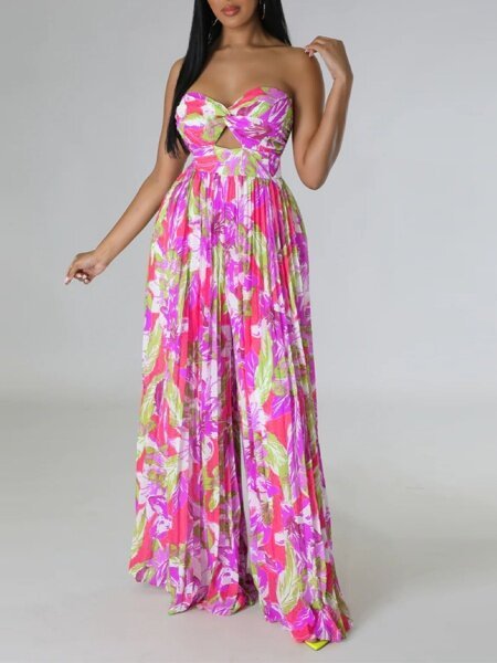 Sexy backless printed jumpsuit HWF57Y264N A&S All things Glam Boutique