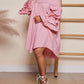 Solid color loose strapless dress HW5NCFKWEN A&S All things Glam Boutique