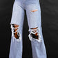 Running Water Wash Ripped Jeans - A&S All things Glam Boutique