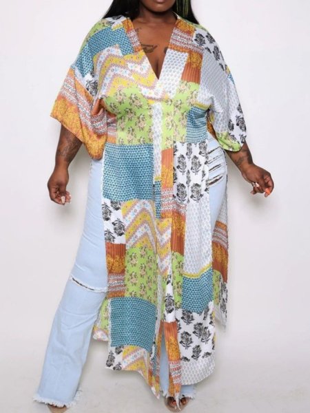 Vacation Loose Kimono - A&S All things Glam Boutique